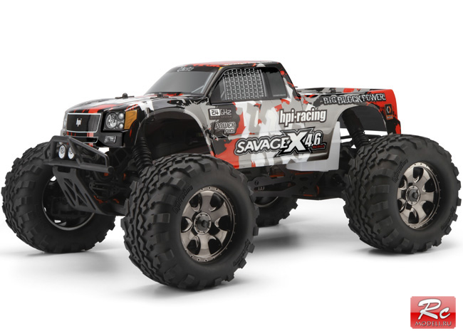 Обновленный нитро монстр HPI Savage X 4.6