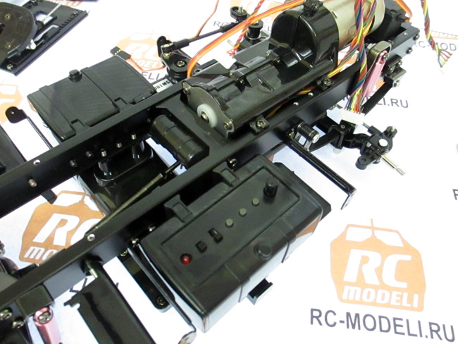 Сборка радиоуправляемого грузовика Tamiya Scania R620