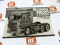 Сборка грузовика Tamiya Scania R620