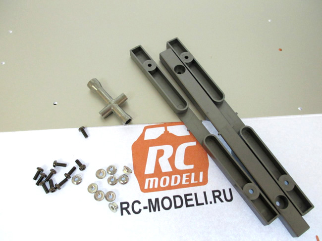 Сборка полу-прицепа Tamiya Flatbed Semi Trailer