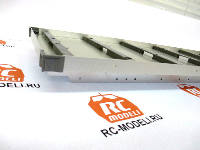 Сборка полу-прицепа Tamiya Flatbed Semi Trailer