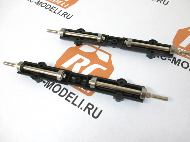Сборка полу-прицепа Tamiya Flatbed Semi Trailer