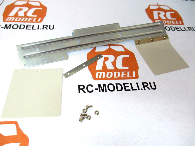 Сборка полу-прицепа Tamiya Flatbed Semi Trailer