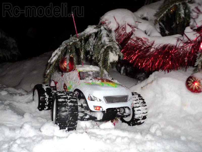 Радиоуправляемый электро внедорожник HSP Brontosaurus 4WD 1:10