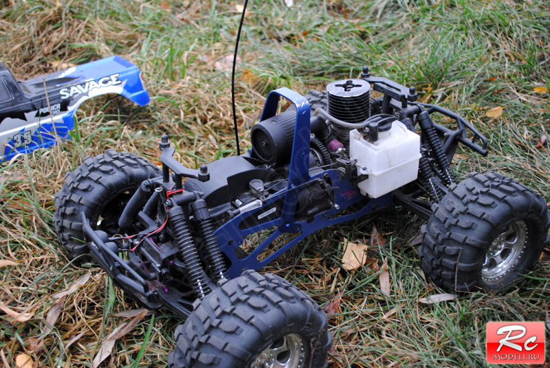 Радиоуправляемый нитро монстр HPI Savage 3.5