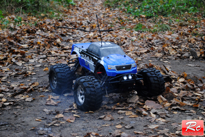 HPI Savage 3.5 с фарами
