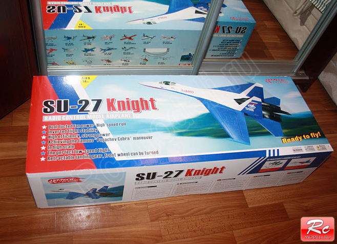 Новый самолет Art-tech Su-27 Knight, Су-27 Русские Витязи 21095 на радиоуправлении