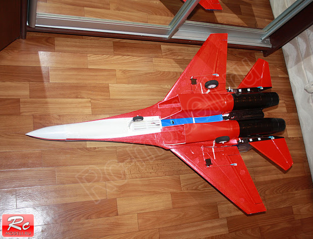 Готовый самолет Art-tech Su-27 Knight, Су-27 Русские Витязи 21095 на радиоуправлении