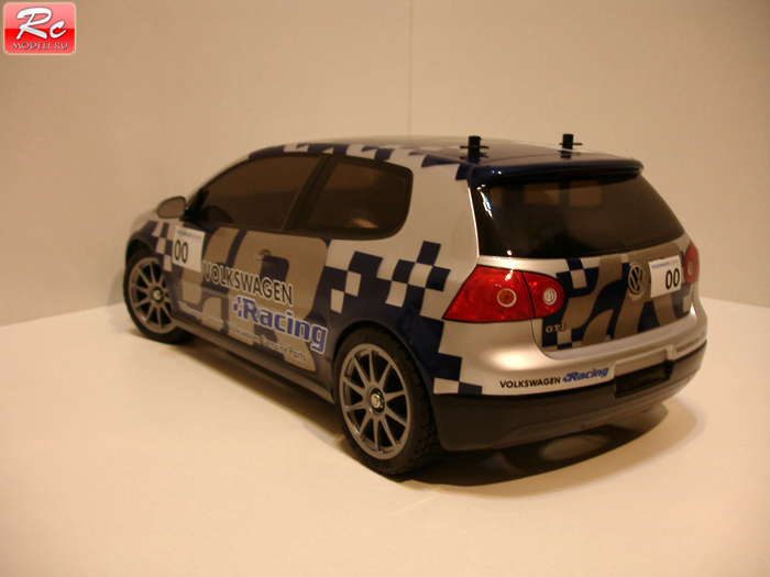 Кузов Tamiya Volkswagen Racing Golf GTI на шасси TT-01E
