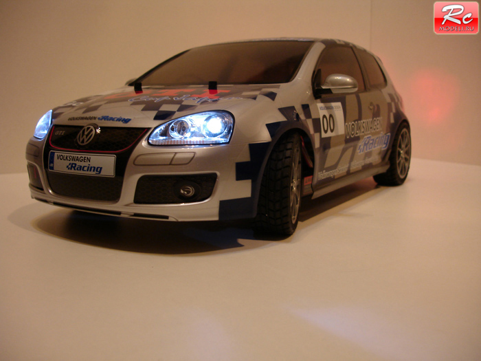 Радиоуправляемая модель Tamiya XB Volkswagen Golf GTI и TLU-01