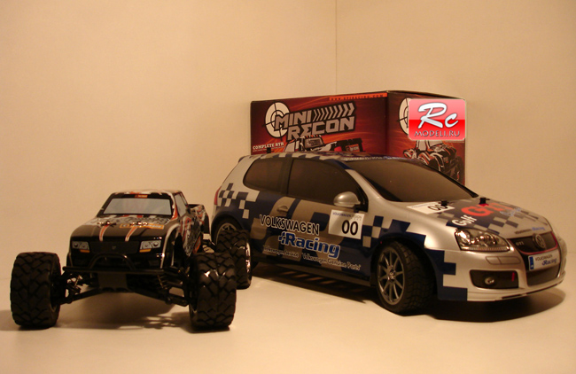 HPI Mini Recon и Tamiya Volkswagen Golf GTI