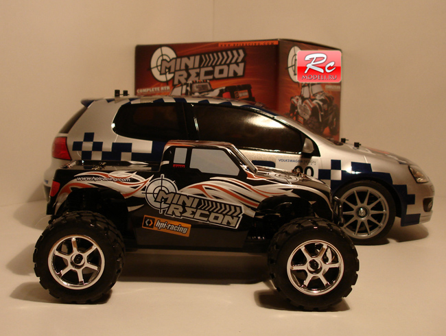 HPI Mini Recon и Tamiya Volkswagen Golf GTI