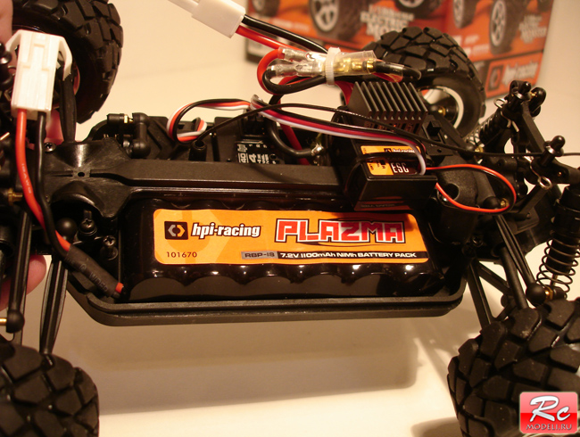 Бортовой аккумулятор мини монстра HPI Mini Recon
