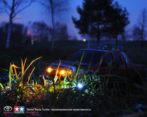 Обои на рабочий стол, wallpapers, Tamiya Toyota Tundra