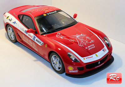 Радиоуправляемая игрушечная машина MJX Ferrari 599 GTB Fiorano 1:10