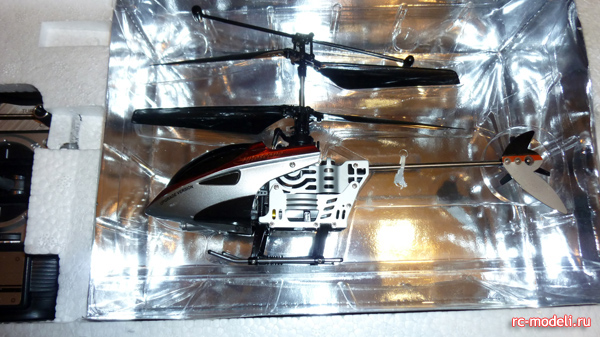 4 канальный вертолет Falcon XVII 4CH Alloy Mini RC Helicopter Gyro