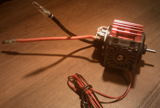Venom Fireball Modified 17D и 3Racing Motor Heat Sink Fan Ver.2